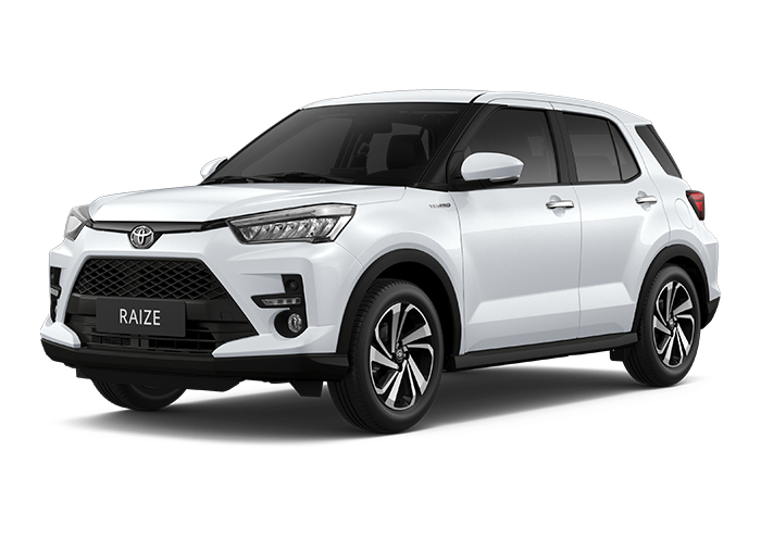 toyota raize color blanco